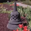 Product image 3 of the product “Japanese style Garden Lantern, made from Andesit Stone. Multipart. 50 cm Height, Roof is 30 cm width. ”